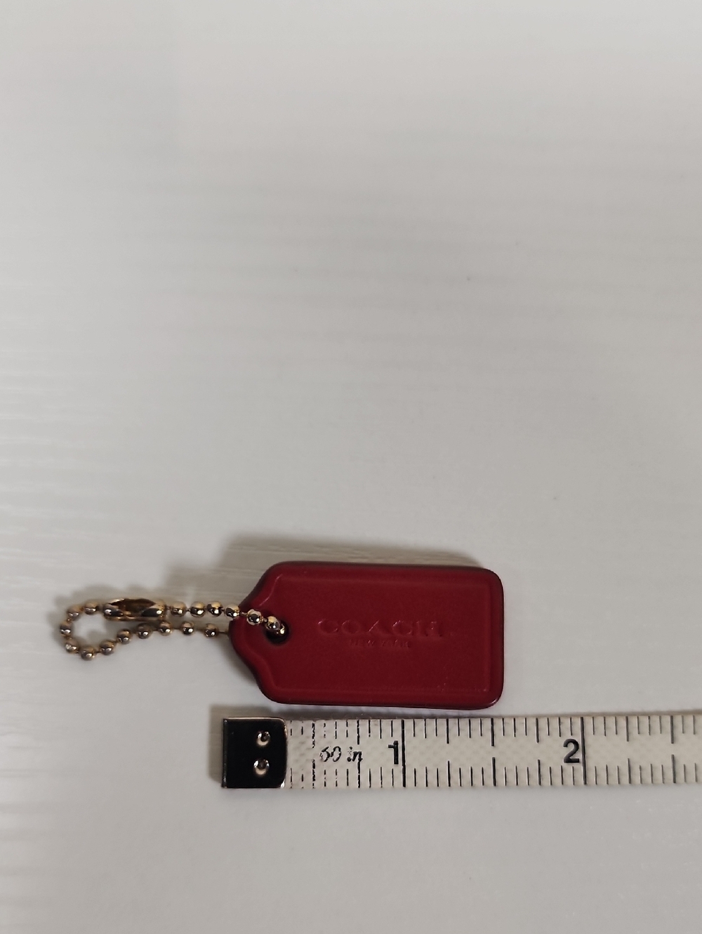 Mini Coach Red Hangtag - Picture 3 of 3